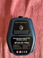 24V DC Water Pressure Booster Pump MT24-25-100P With 24V Power Supply