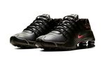 Nike Shox NZ Mens Shoes Trainers UK Size 9 - 10 Black/ Red 378341 017