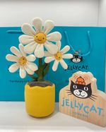 Jellycat Amuseables Daisy - Rare Potted Toy Brand New w/Tags&Dust Bag