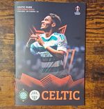 UEFA Europa League Celtic v Ferencvaros Matchday Programme 2026-2027