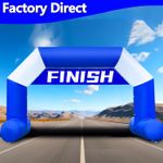 20Ft Start Finish Line Inflatable Arch Inflatable Archway for Race Advertising