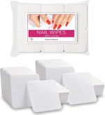 300 Pack Lint Free Nail Wipes Cotton Pads for Gel Polish Makeup Remover Prep