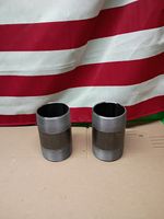 Lot Of 2 | 3" x 5-1/2" Black Steel Pipe Nipple MNPT Threaded Schedule 40