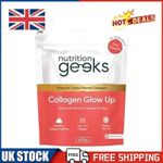 Improved New 420g Glow Up 30 serving 14000mg Collagen geeks Powder Nutrition UK)