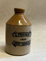 Miniature Stoneware Flagon ‘A Present From Great Yarmouth’