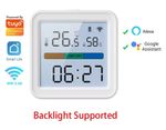 Tuya WIFI Smart Temperature Humidity Sensor Hygrometer Thermometer Backlight