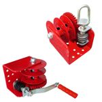 Chicken Farm Lifter Winch Easy to Use Practical Sturdy Double Slot Design
