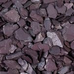 Plum Slate Chippings |40mm Decorative Aggregates | Garden Slate Aggregates 950kg