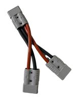 Heavy duty Anderson Splitter / Adapter 35mm² 3 x Grey Anderson SB175 250mm