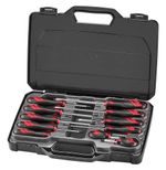 Teng Screwdriver Set, 11 Piece - Slotted, Phillips, & Pozi in Case - MD911N