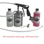 DPF  filter Cleaning Gun With 2 Stage High Foam On Car DPF Clean Fluid 48hr UK p