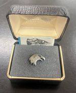 Sterling Silver Eagle Tie Tack - Sid Bell Original Design