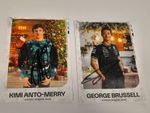 Antonell & Russell SIGNED 2025 F1 Mercedes AMG Petronas Ltd Festive Xmas cards