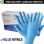 1000 DISPOSABLE NITRILE GLOVES POWDER LATEX FREE BLUE MEDICAL SURGICAL SIZE S-XL