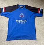 Rangers Leisure T Shirt 94-96 Size L/XL Excellent Condition 