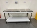 Aluminium Tables 1600mm x 700mm x 850mm Square Legs