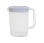 PLASTIC CLEAR FRIDGE DOOR JUG PITCHER CONTAINER FOR JUICE WATER MILK 1.5 LITRE