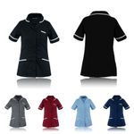 LADIES HEALTHCARE NURSES MAID TUNIC BEAUTY MEDICAL DENTAL CARER UNIFORM SPA CARE