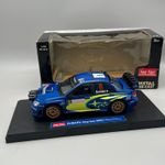 Sun Star 1/18 Subaru Impreza WRC #6 Monte Carlo Rally 2006 Sarrazin Diecast