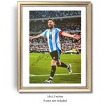 Lionel Messi Hand Signed Argentina Autograph 16x12 " Photo - PSA Approved & COA