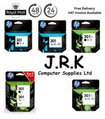 HP 301 OR 301XL Ink Cartridges Black OR Colour Genuine For DeskJet 2540