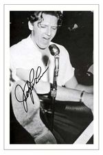 JERRY LEE LEWIS Signed Autograph PHOTO Gift Signature Print Music 