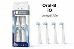 Oral-B IO Ultimate Clean Compatible Toothbrush Heads - Pack of 4 White