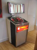 AMI CONTINENTAL JUKEBOX REPLICA PROJECT man cave american diner booth retro
