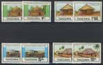 Tanzania 1984 : Houses - 2x Good Set Very Fine MNH Stamps