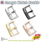 Stainless Steel Watch Buckle Substitute for Omega Watch Clasp  16 18 mm