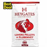 20kg Flubenvet Layers Pellets – Unflavoured Wormer for Healthy Chickens