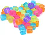 Reusable Fast Freeze Water Filled Ice Cubes Blocks Summer BBQ’s Garden Parties
