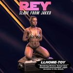 Rey Skywalker Slave Ver NSFW 1:3 Model Unpainted 3d Print GK Statue Figure