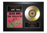 Sex Pistols Signed Gold Disc Album Ltd Edition Framed Picture Memorabilia