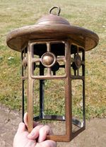 Vintage Brass Lantern Frame. Frame only