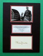 HANS-JOACHIM MARSEILLE AUTOGRAPH masterly display Star of Africa