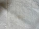 Pair large French pure hem stiched linen sheets Circa 1920's