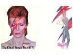 David Bowie Tour 1973 souvenir programme and ticket