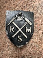 Vintage Royal School Of Mines (Imperial College London) Metal Badge 8x10 cm