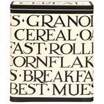 Emma Bridgewater Black Toast Cereal Storage Tin BT3371 Kitchen Canister