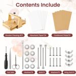 Large Wooden Flower Press Kit – Detachable Boards for Creating Dried Flower