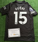 Marc Guehi Signed Manchester City 25/26 Away Shirt w/ EXACT VIDEO PROOF & COA