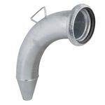 Slurry Bauer Fitting 90 Degree Bend Female 6" Over Hedge