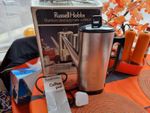 BNIB VINTAGE RETRO RUSSELL HOBBS STAINLESS STEEL ELECTRIC COFFEE PERCOLATOR