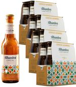 24 x Alhambra Especial Spanish Beer Premium Lager 330ml Bottles, Cervezas Spain