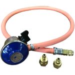 Universal | Butane | Clip-On Regulator + Hose Assembly | UK BBQ's