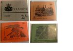 GB STAMP BOOKLETS – STITCHED & FOLDED
