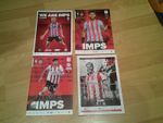 4 lincoln city home programmes with free postage