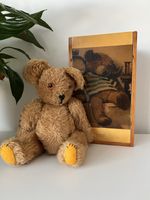 Vintage 1950s Jointed Teddy in Deluxe Presentation Box