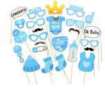 Baby Shower Photo Props, Baby Girl, Baby Boy,  Boy or Girl